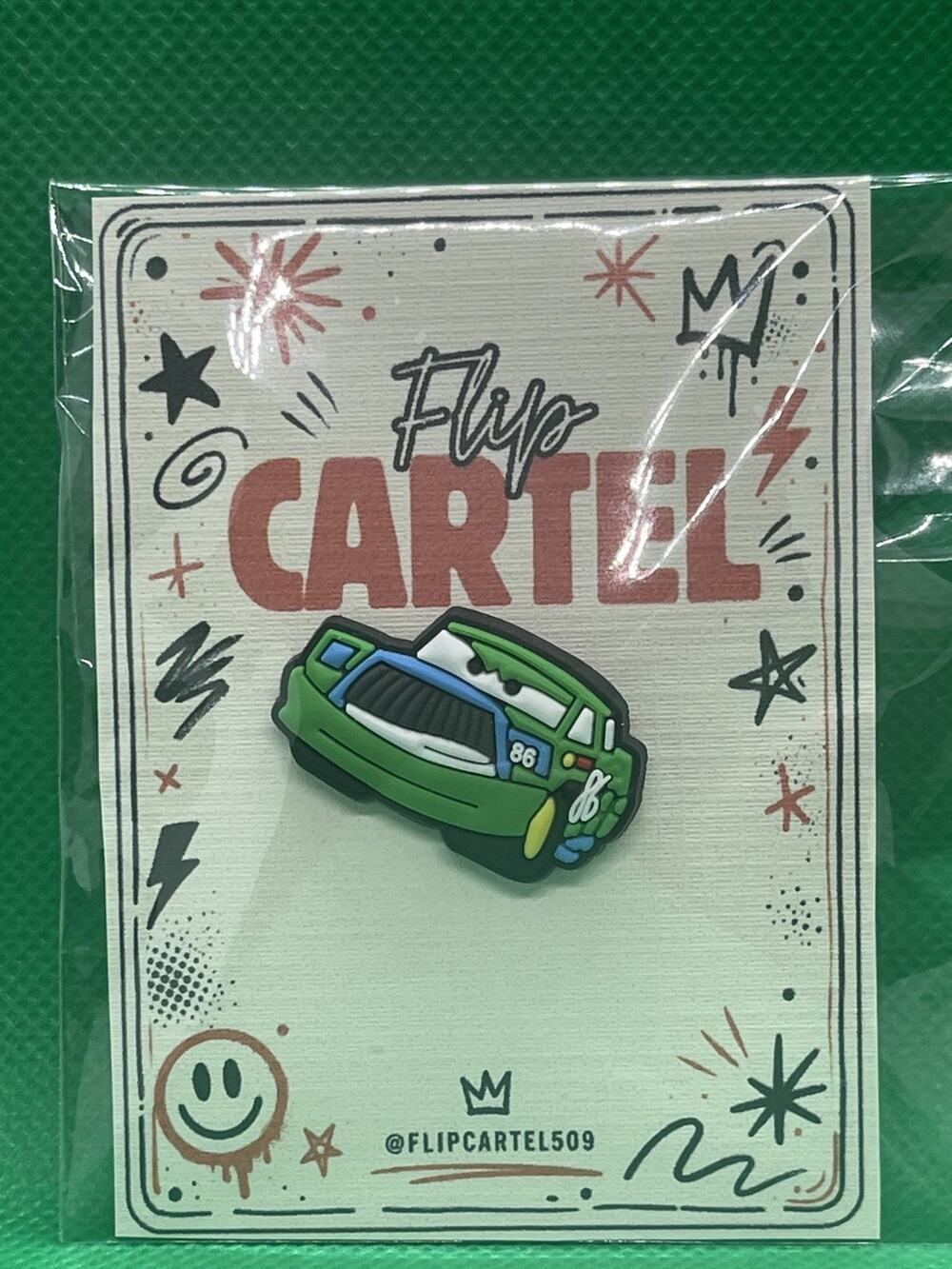 Disney Pixar Cars Chick Hicks PVC Rubber Hat Pin Collectible